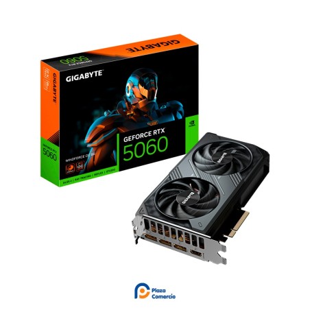 Gigabyte Gaming RTX 5060 8GB GDDR7 | Plaza Comercio