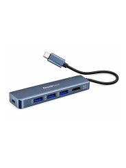 Hub Adaptador USB-C 5 en 1 UGREEN – HDMI 4K, Power Delivery 100W y USB 3.0