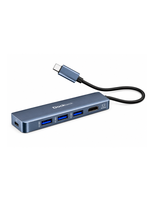 Hub Adaptador USB-C 5 en 1 UGREEN – HDMI 4K, Power Delivery 100W y USB 3.0