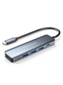 Hub Adaptador USB-C 5 en 1 UGREEN – HDMI 4K, Power Delivery 100W y USB 3.0