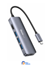 Hub Adaptador USB-C 5 en 1 UGREEN – HDMI 4K, Power Delivery 100W y USB 3.0