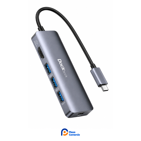 Hub Adaptador USB-C 5 en 1 UGREEN – HDMI 4K, Power Delivery 100W y USB 3.0