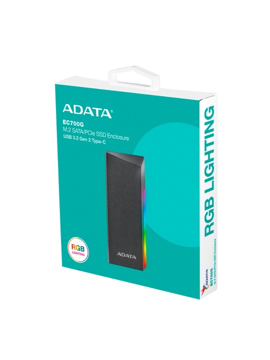 kit SSD Kingston 1TB NV3 + Gabinete ADATA EC700G RGB | Plaza Comercio