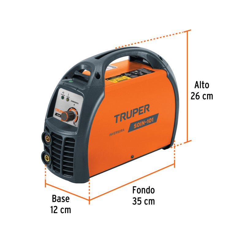 Soldadora inversora 100A, 127V, TRUPER