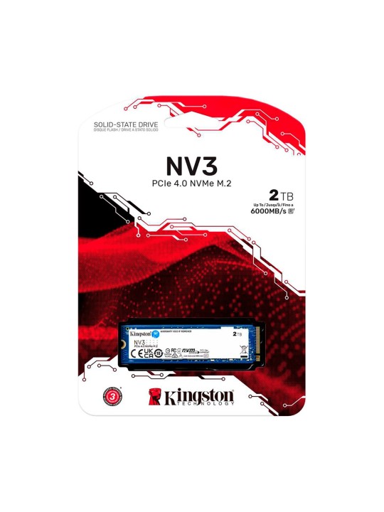 Kit SSD Kingston 2TB NV3 + Gabinete ADATA EC700G RGB Externo | Plaza Comercio