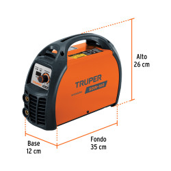 Soldadora inversora 160A, 220V, TRUPER