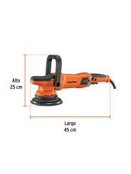 Pulidora doble acción 6", 900W, TRUPER PRO