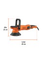 Pulidora doble acción 6", 900W, TRUPER PRO