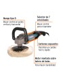 Pulidora velocidad variable 7", 1200W, TRUPER PRO