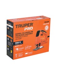 Sierra caladora 550W 4.5 A vel. variable, TRUPER PRO