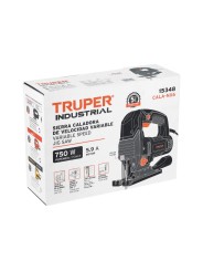 Sierra caladora 750W 5.9 A vel. variable, TRUPER INDUSTRIAL