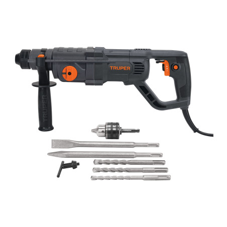 Rotomartillo SDS Plus, mango D, 3.5 Joules, 800W, INDUSTRIAL