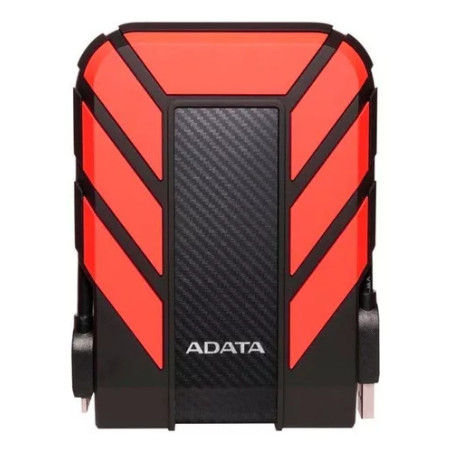 DISCO PORTATIL 1TB/ 2TB 2.5″ RUBBER PRO USB 3.2 WATER/DUST ROJO