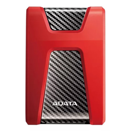 DISCO PORTATIL 2TB 2.5″ ANTI-SHOCK RUBBER USB 3.1 ROJO HD650