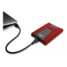 DISCO PORTATIL 2TB 2.5″ ANTI-SHOCK RUBBER USB 3.1 ROJO HD650