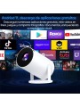 Proyector Profesional 4k Android 8000lm Led 1080p Hy300 Pro