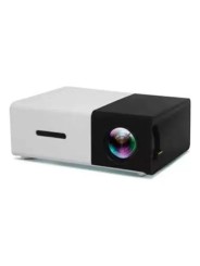 Mini proyector de TV portátil 4k 100157 color blanco