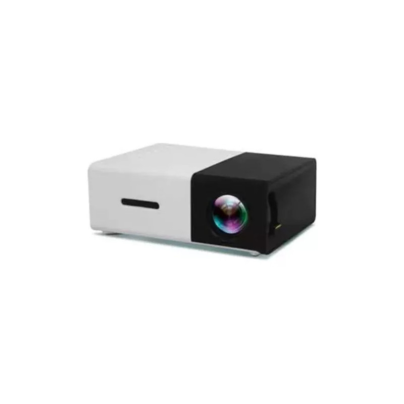 Mini proyector de TV portátil 4k 100157 color blanco
