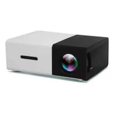 Mini proyector de TV portátil 4k 100157 color blanco