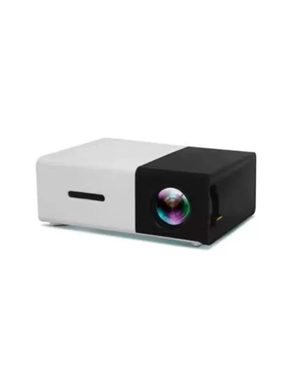 Mini proyector de TV portátil 4k 100157 color blanco