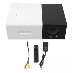 Mini proyector de TV portátil 4k 100157 color blanco