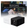 Mini proyector de TV portátil 4k 100157 color blanco