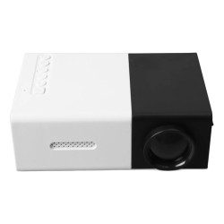 Mini proyector de TV portátil 4k 100157 color blanco