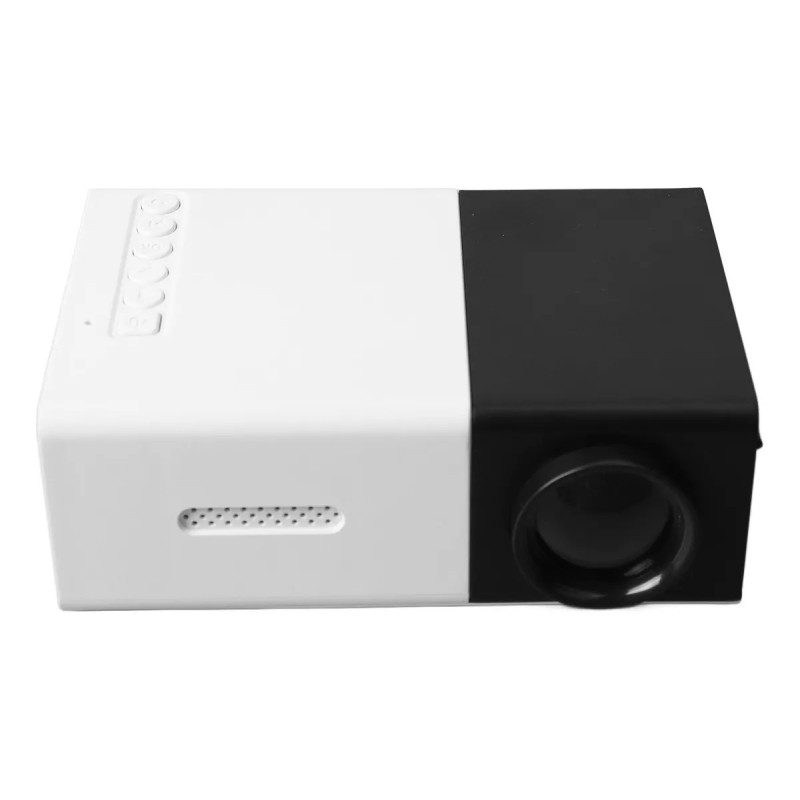 Mini proyector de TV portátil 4k 100157 color blanco