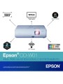 Proyector mini Epson Proyector portátil Epson CO-W01 3000 Lúmenes WXGA 3000lm blanco 127V