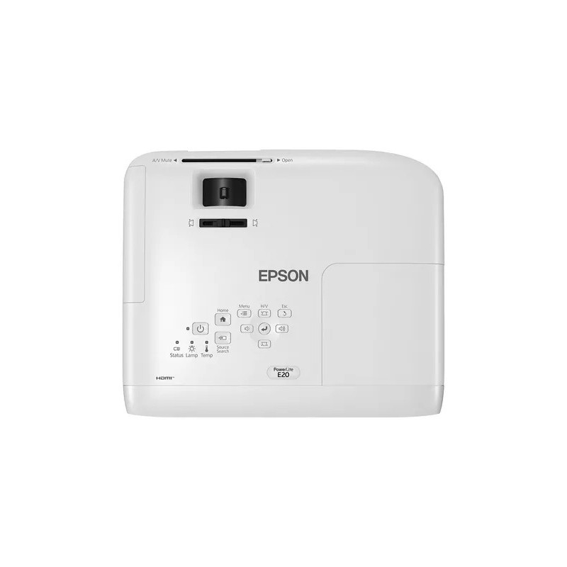Proyector Epson Powerlite E20, Hdmi Y Altavoz Integrado Color Blanco