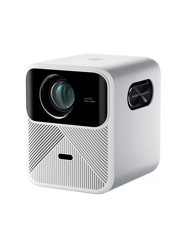 Wanbo Proyector Mozart 1 Nativa 1080P, 4K FHD, Android 9.0 900 ANSI, Dual Wi-Fi de 2,4GHz 5GHz, Bluetooth 5.0 con Control Remoto