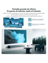 Wanbo Proyector Mozart 1 Nativa 1080P, 4K FHD, Android 9.0 900 ANSI, Dual Wi-Fi de 2,4GHz 5GHz, Bluetooth 5.0 con Control Remoto