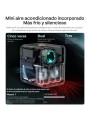Wanbo Proyector Mozart 1 Nativa 1080P, 4K FHD, Android 9.0 900 ANSI, Dual Wi-Fi de 2,4GHz 5GHz, Bluetooth 5.0 con Control Remoto