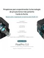 Wanbo Proyector Mozart 1 Nativa 1080P, 4K FHD, Android 9.0 900 ANSI, Dual Wi-Fi de 2,4GHz 5GHz, Bluetooth 5.0 con Control Remoto