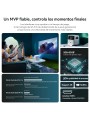 Wanbo Proyector Mozart 1 Nativa 1080P, 4K FHD, Android 9.0 900 ANSI, Dual Wi-Fi de 2,4GHz 5GHz, Bluetooth 5.0 con Control Remoto