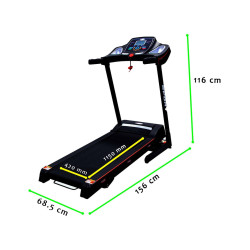 Caminadora profesional MKZ-CAMW668 plegable