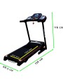 Caminadora profesional MKZ-CAMW668 plegable