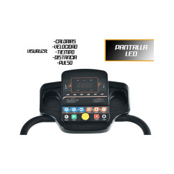 Caminadora profesional MKZ-CAMI3521 plegable