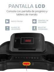 Caminadora semiprofesional x80alt plegable