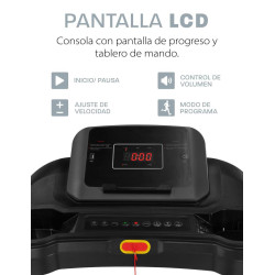 Caminadora semiprofesional x80alt plegable