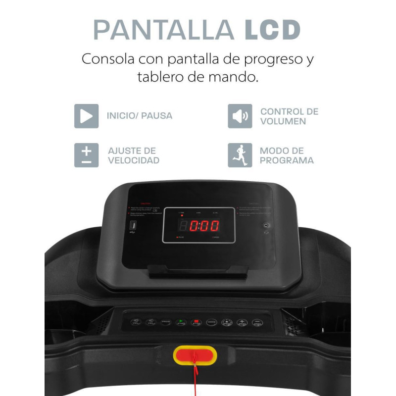 Caminadora semiprofesional x80alt plegable