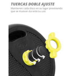 Set mancuernas de peso fijo