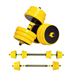 Set mancuernas de peso variable 20 kg 2 piezas