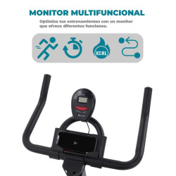 Bicicleta de spinning metal