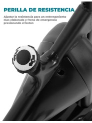 Bicicleta de spinning metal