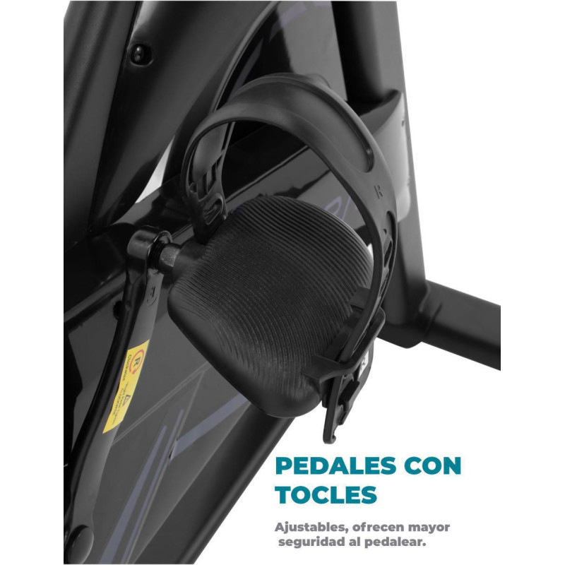 Bicicleta de spinning metal