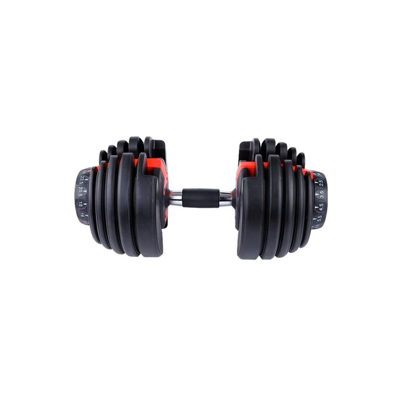 Set mancuernas de peso variable 24 kg 12 piezas