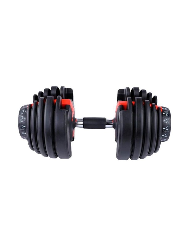 Set mancuernas de peso variable 24 kg 12 piezas
