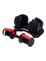 Set mancuernas de peso variable 24 kg 12 piezas