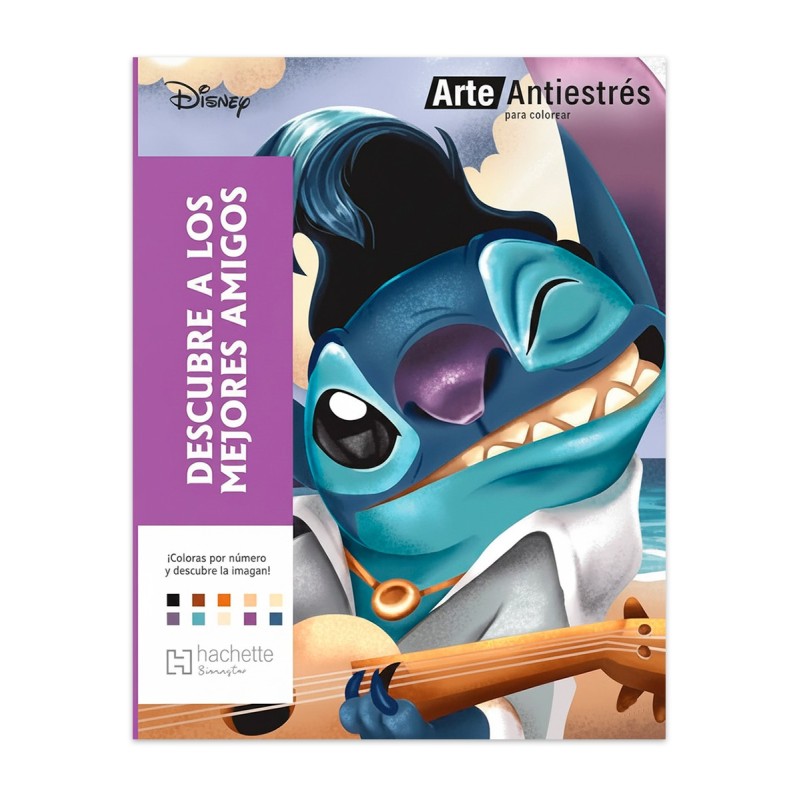 Libro Arte Antiestrés Disney: Descubre a los Mejores Amigos | Plaza Comercio